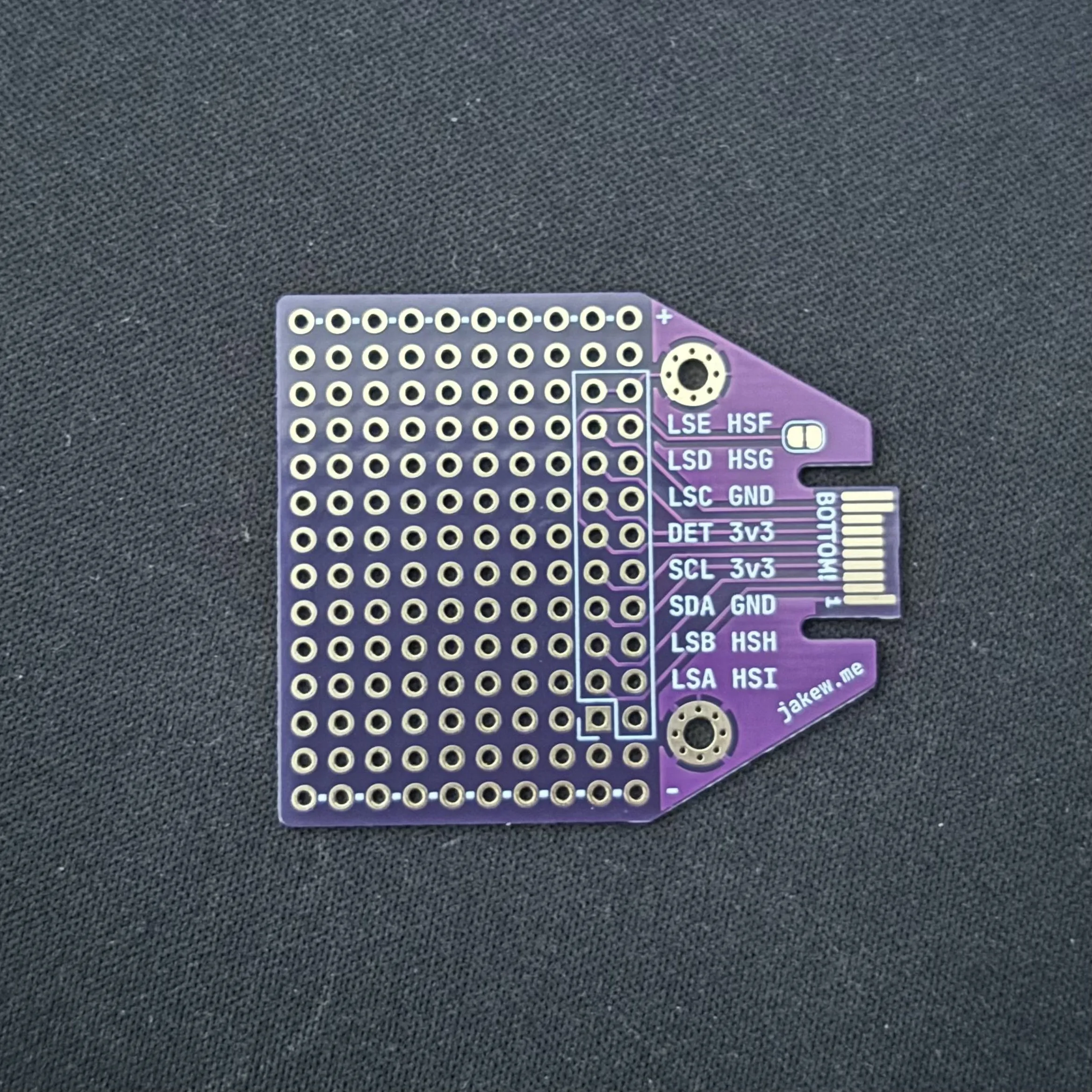 Bottom of the Prototype Hexpansion