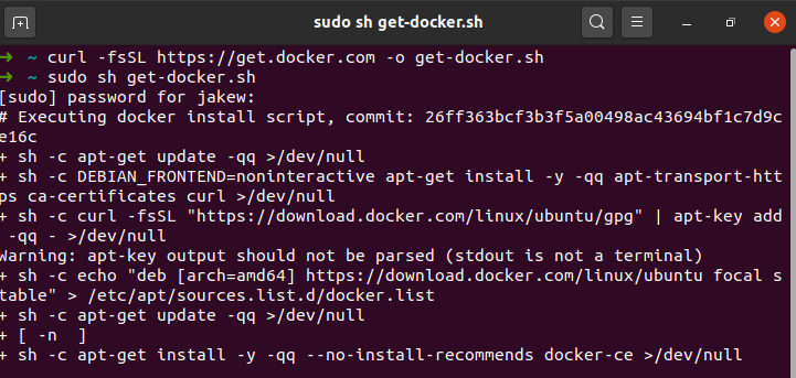 Installing Docker